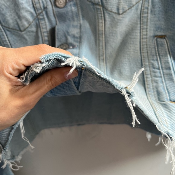 Boyish Light Blue Denny Denim Jacket in Sunrise - XS - Picture 4 of 12